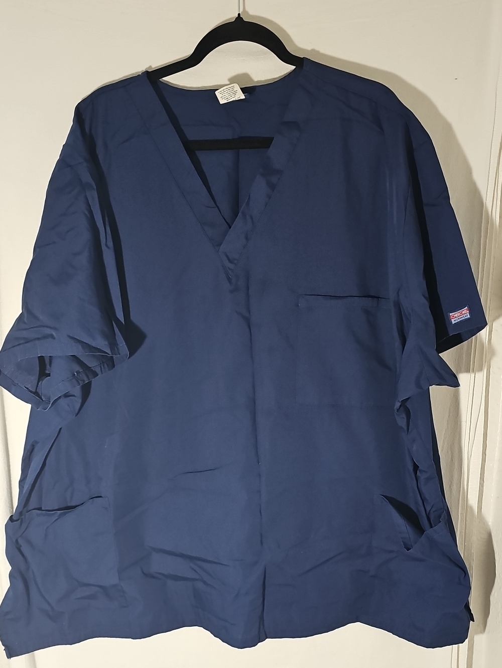 Cherokee Navy Workwear Scrub Top